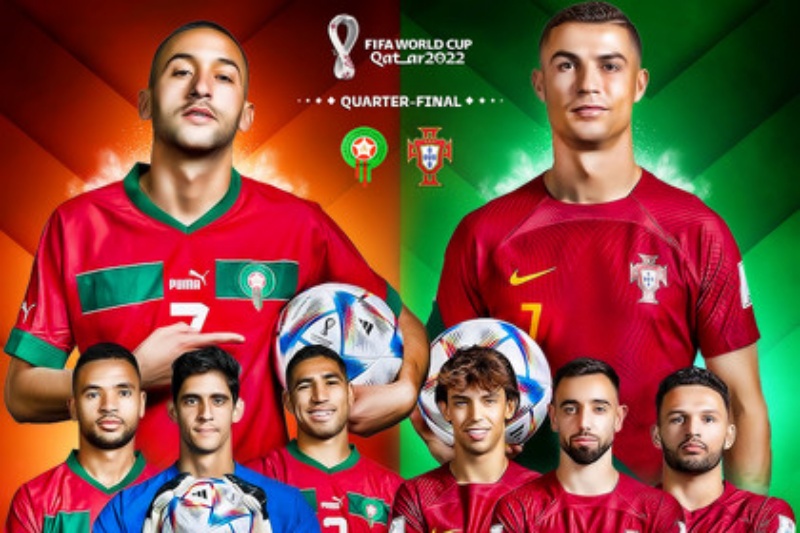 Kết quả Morocco vs Bồ Đào Nha, 22h ngày 10/12/2022