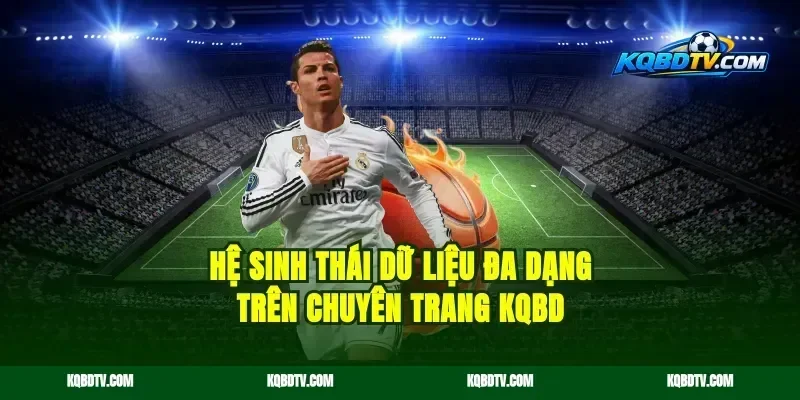 Hệ sinh thái dữ liệu đa dạng trên chuyên trang KQBD