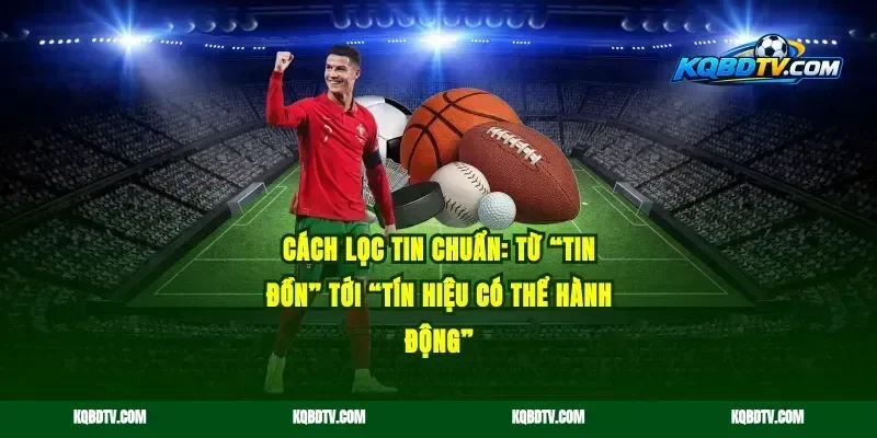 Cách lọc tin chuẩn: từ “tin đồn” tới “tín hiệu có thể hành động”